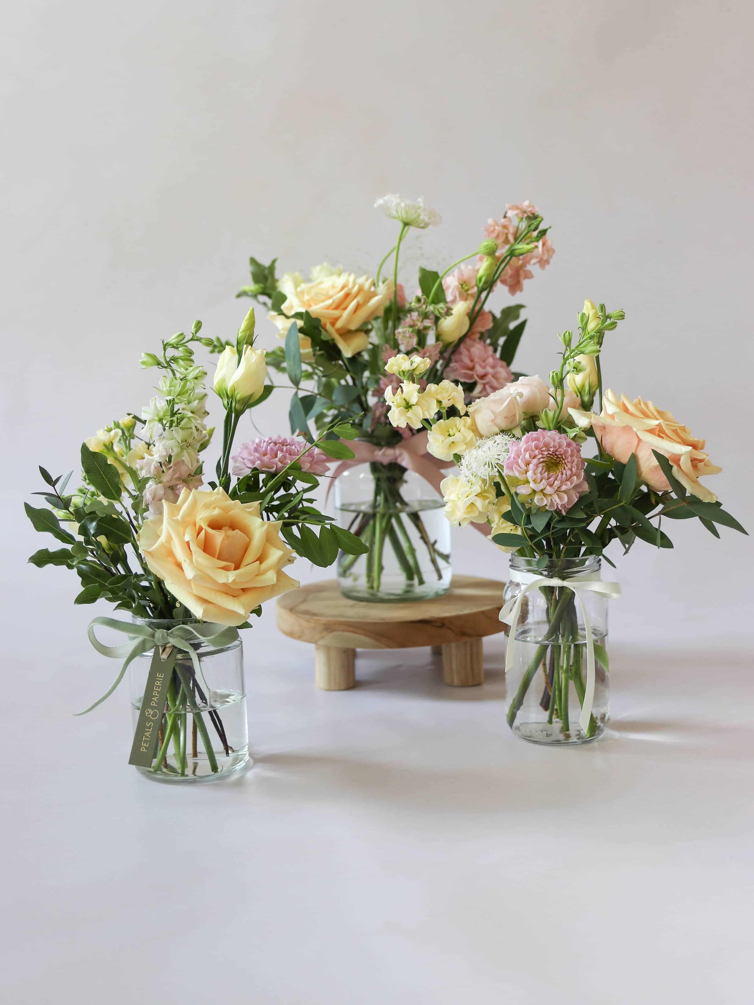 Pastel Jam Jar Trio
