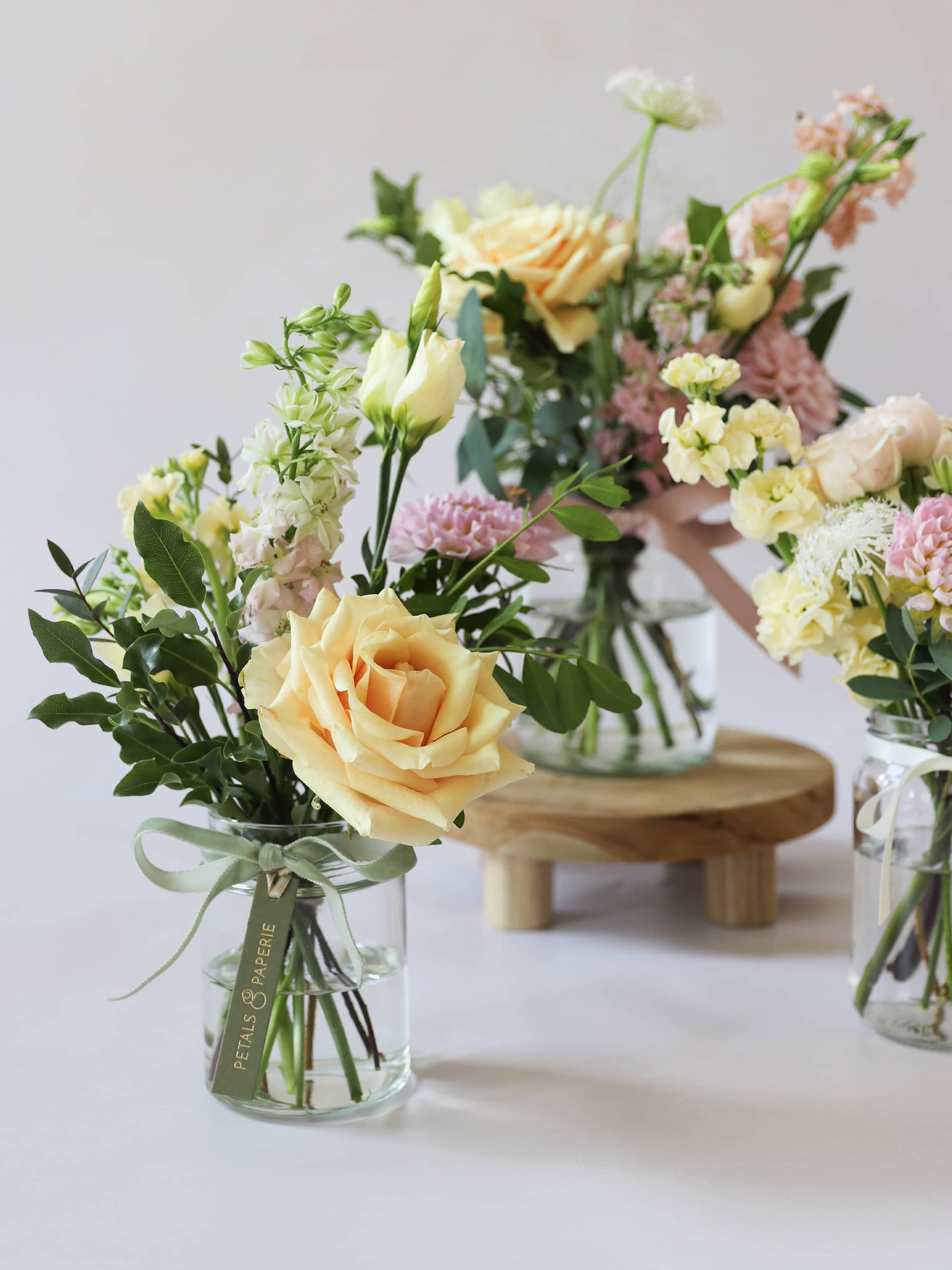 Pastel Jam Jar Trio