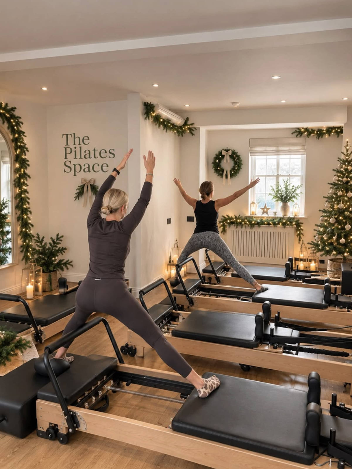 Reformer Pilates & Christmas Wreath Workshop - "Move, Make & Mingle"