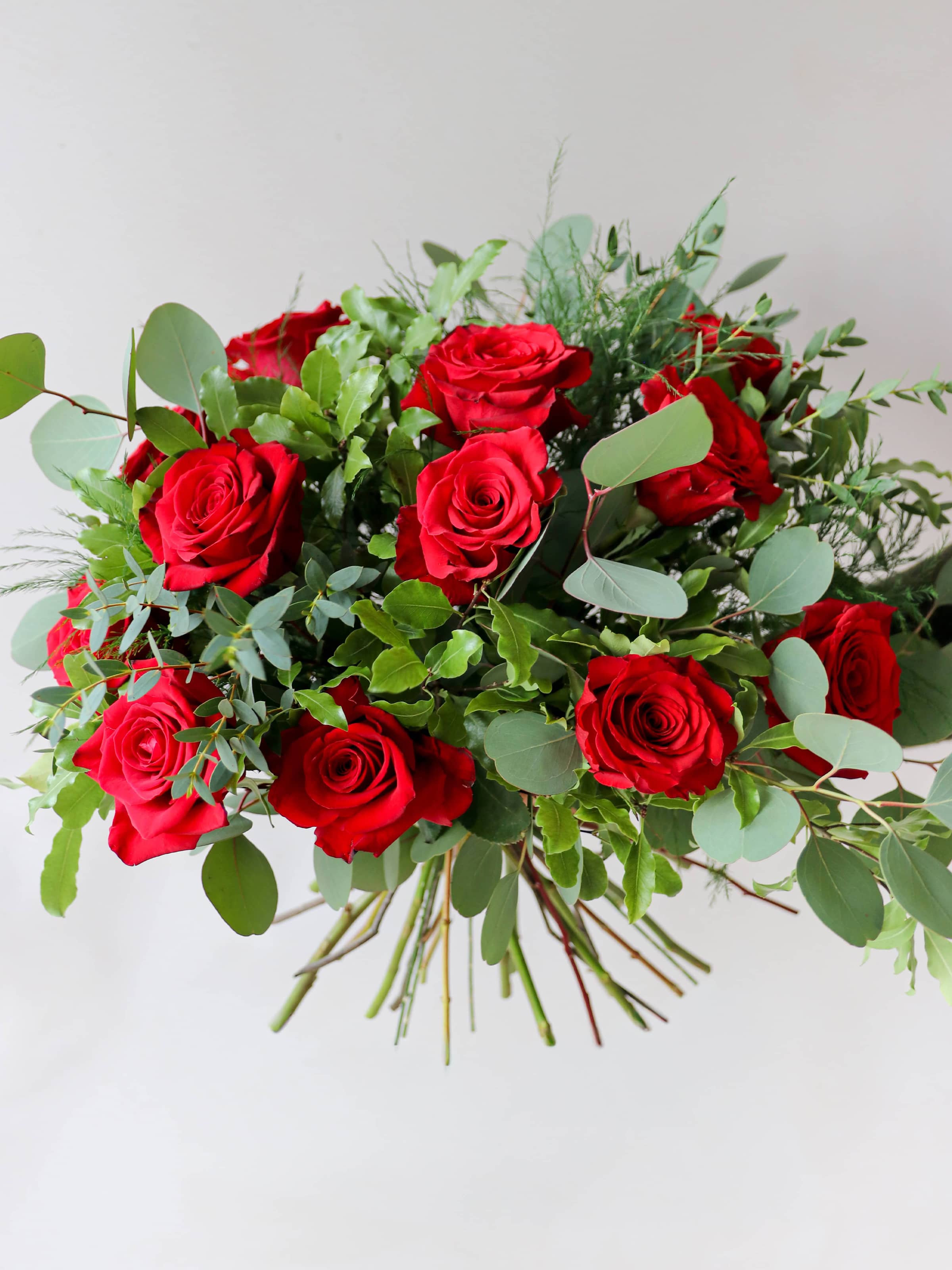 Valentine's Day Luxury Red Rose Bouquet