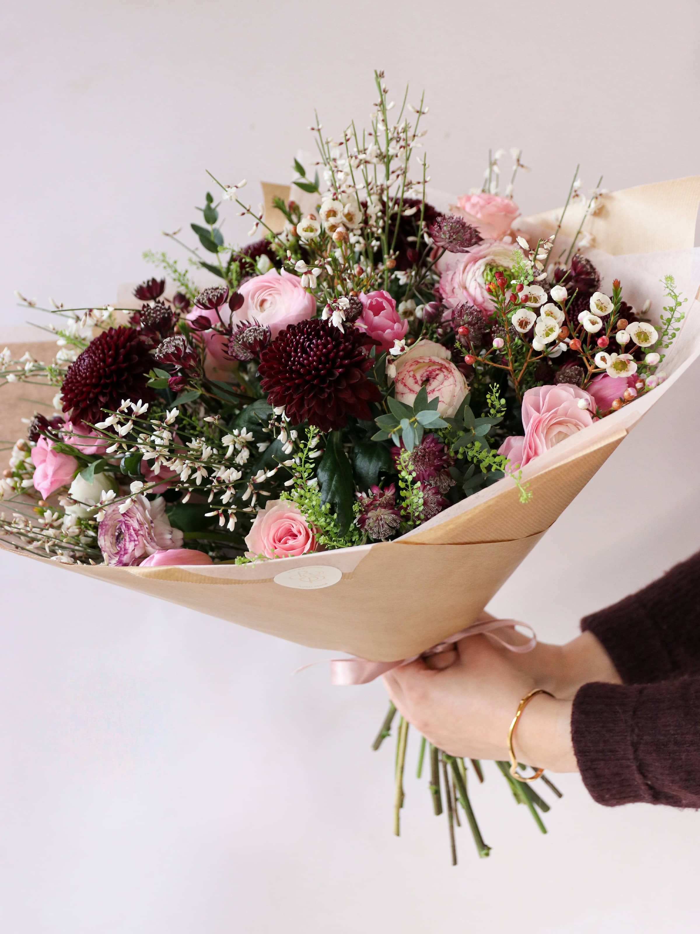 Valentine's Day 'Rosé After Dark' Luxury Bouquet