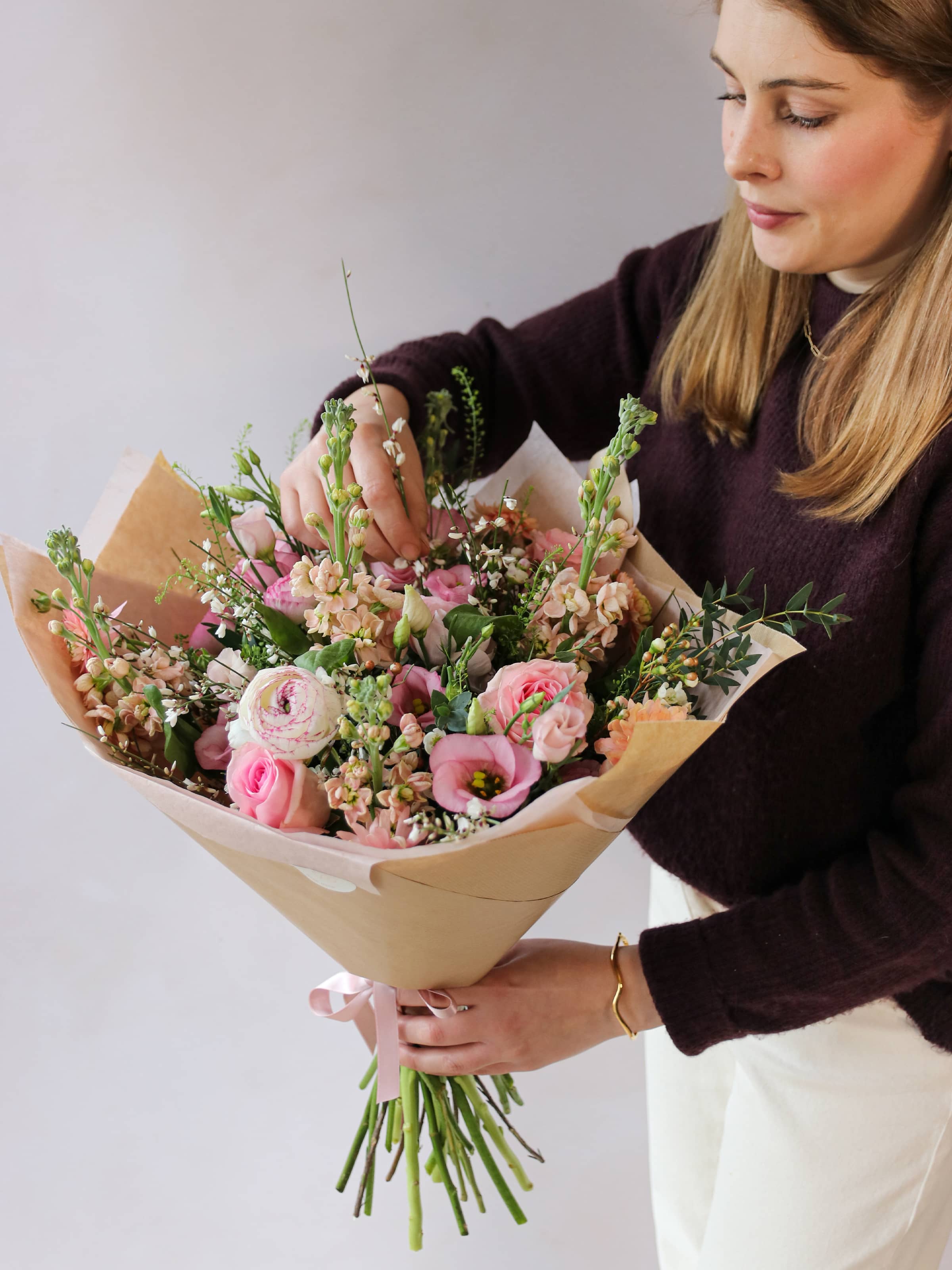 Valentine's Day 'You're a Peach' Luxury Bouquet