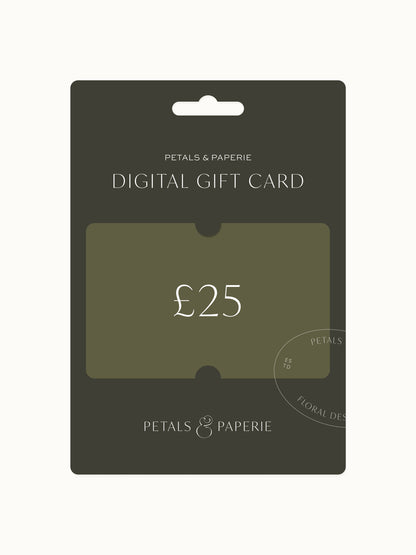 Petals & Paperie £25 Digital Card Image