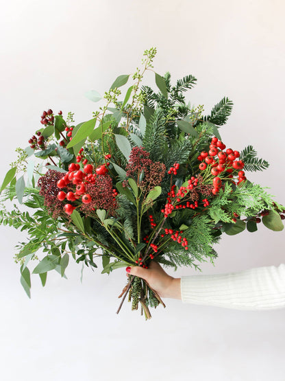 Merry Berry Wreath Foliage Mix