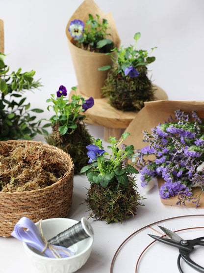 DIY Spring Easter Wreath Making Kit - Lilac