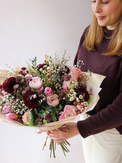 Valentine's Day 'Rosé After Dark' Luxury Bouquet