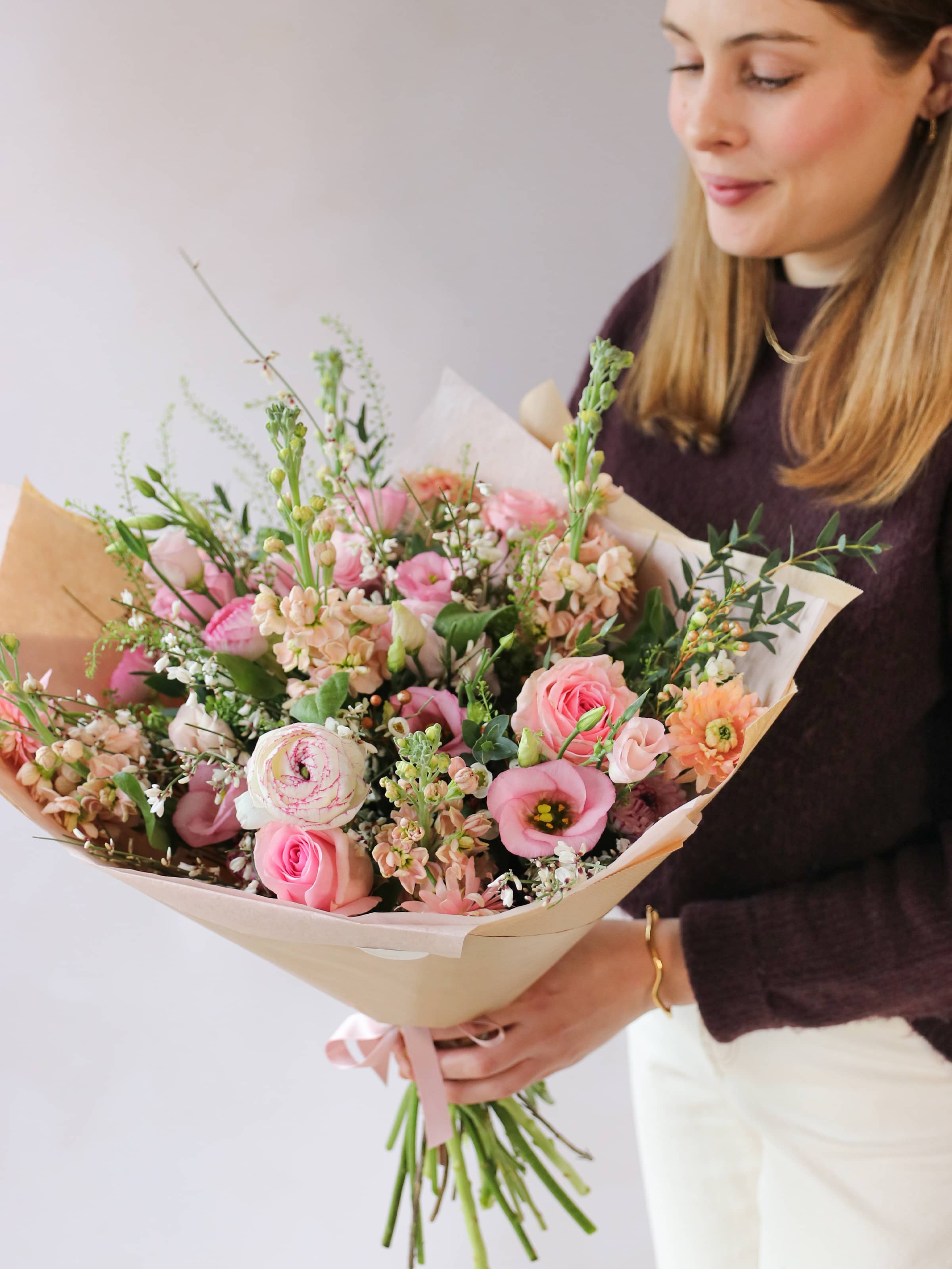 Valentine's Day 'You're a Peach' Luxury Bouquet