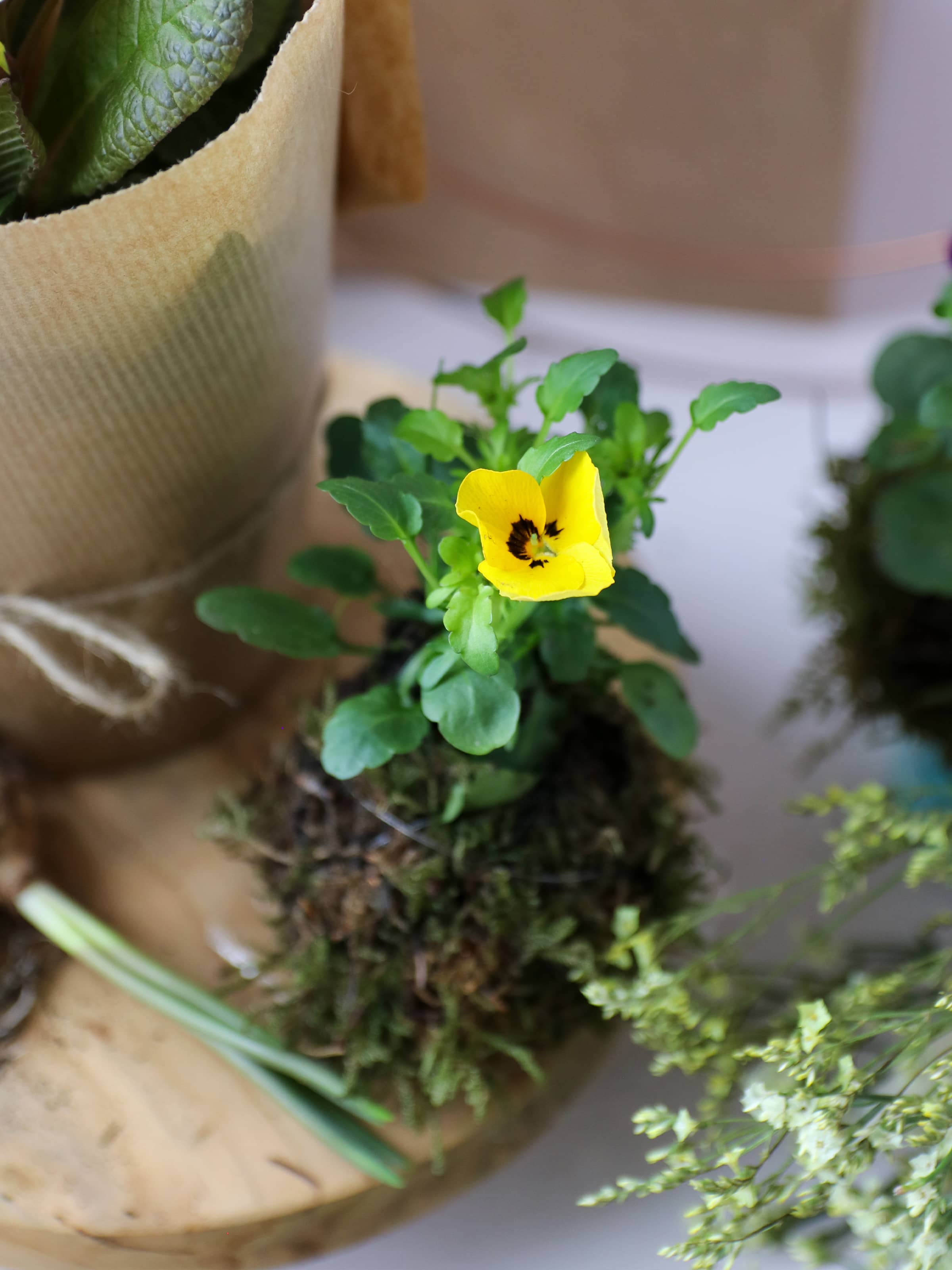 DIY Spring Easter Wreath Making Kit - Yellow